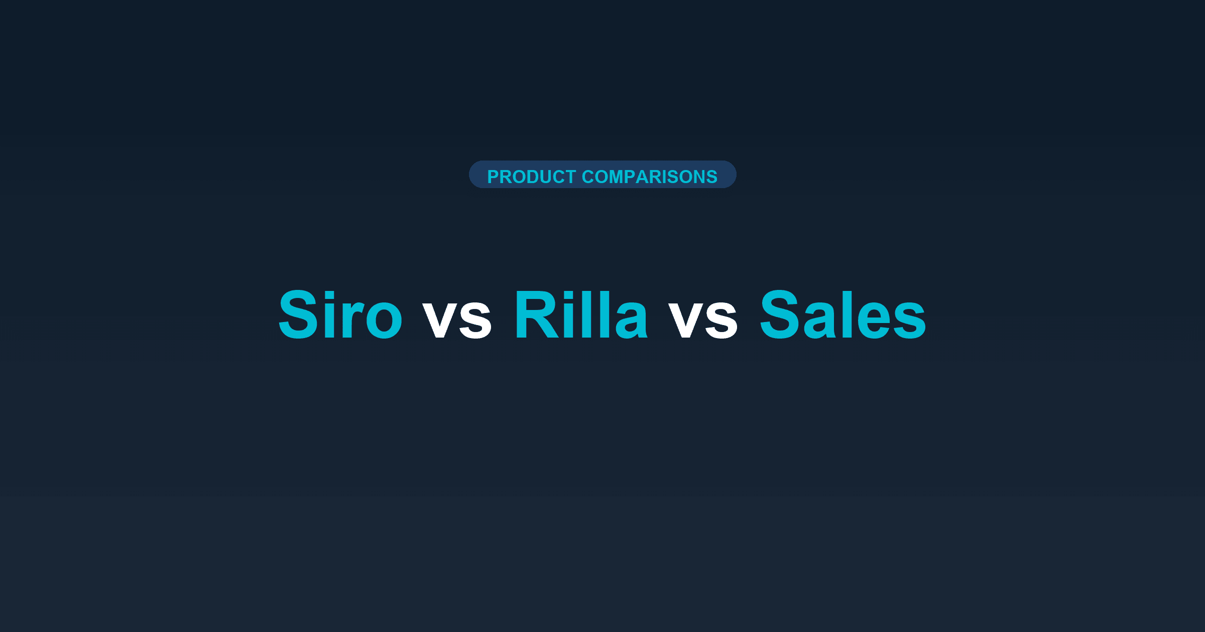 Siro vs Rilla vs SalesAsk vs GhostRep: What These Tools Actually Cover (And What They Miss)