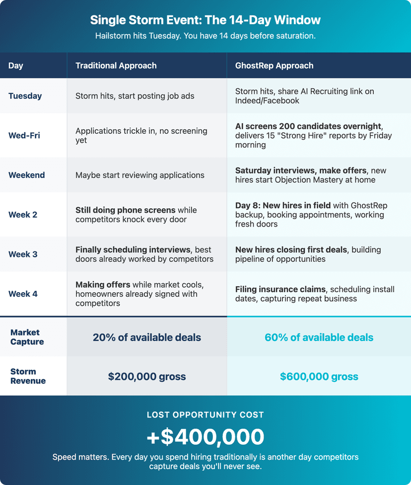 roofing rep storm season readiness checklist